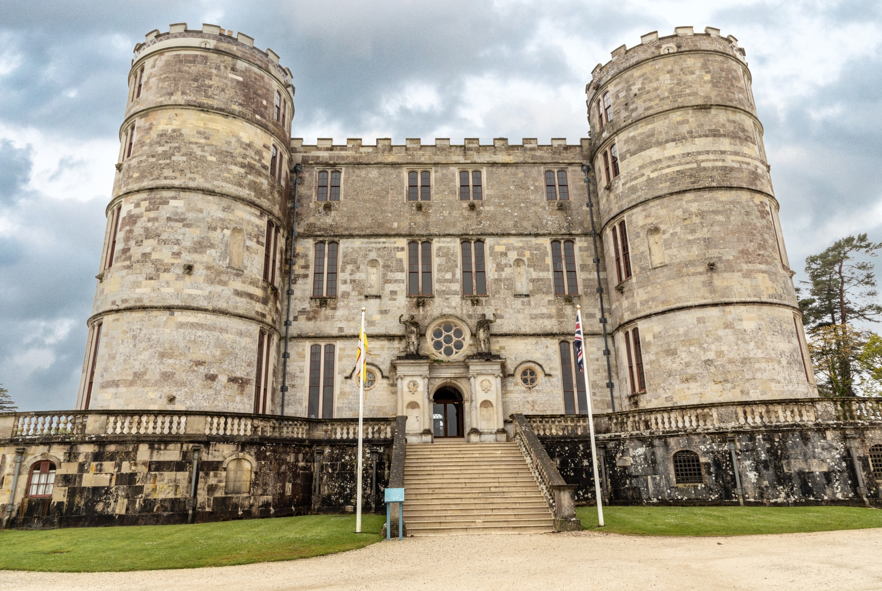 Lulworth Castle, Wareham, UK